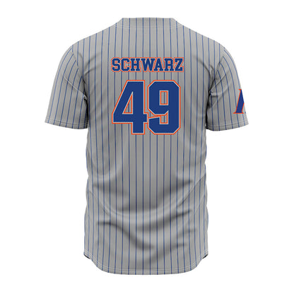 Florida - NCAA Baseball : Colton Schwarz - Grey Jersey-1