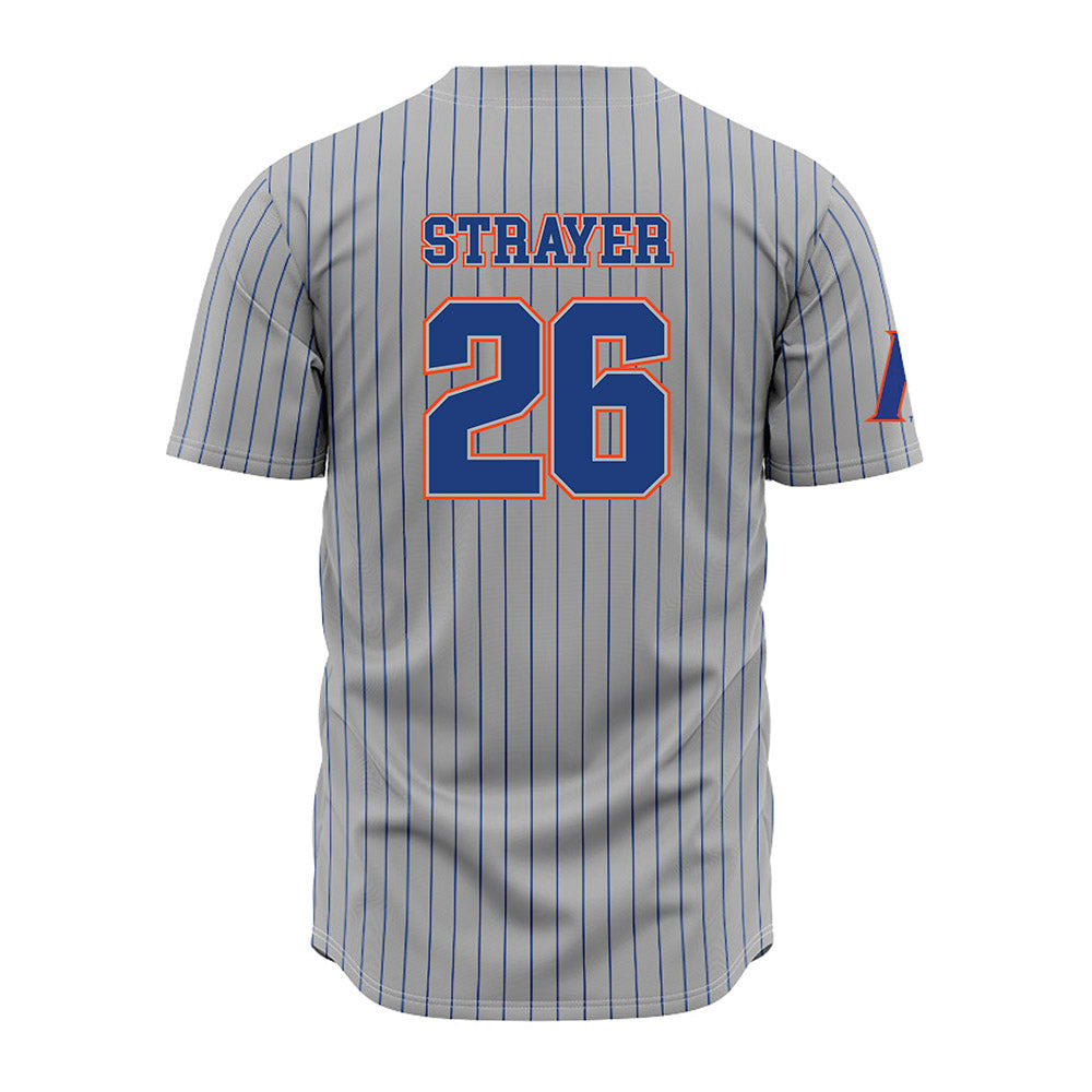 Florida - NCAA Baseball : Cash Strayer - Grey Jersey-1