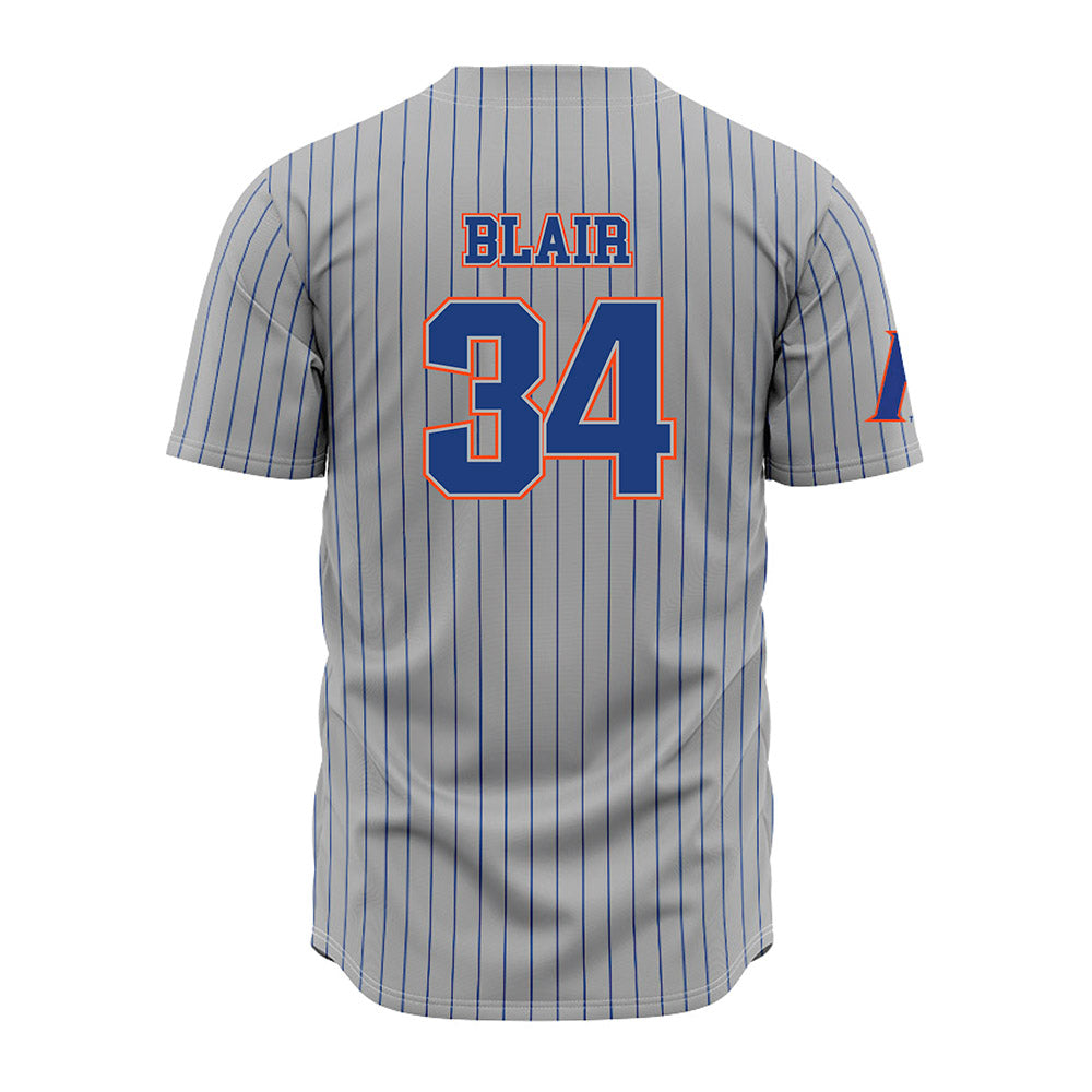 Florida - NCAA Baseball : Eli Blair - Grey Jersey-1