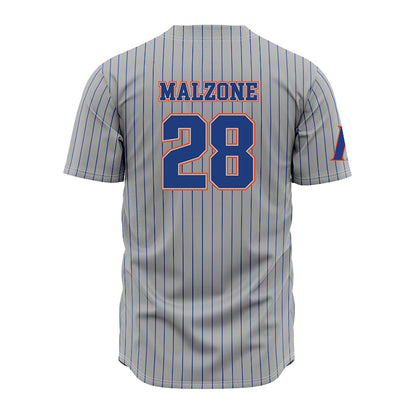 Florida - NCAA Baseball : AJ Malzone - Grey Jersey-1