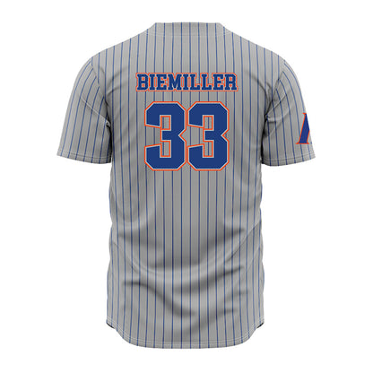 Florida - NCAA Baseball : McCall Biemiller - Grey Jersey-1