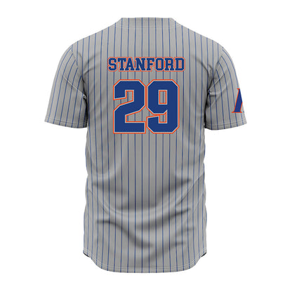 Florida - NCAA Baseball : Cole Stanford - Grey Jersey-1