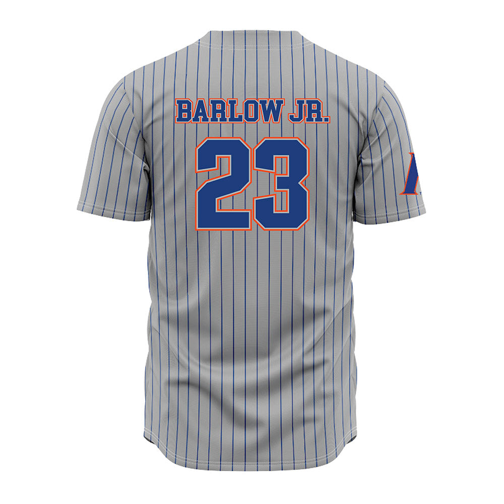 Florida - NCAA Baseball : William Barlow Jr. - Grey Jersey-1