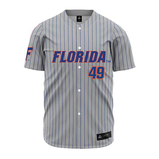 Florida - NCAA Baseball : Colton Schwarz - Grey Jersey-0