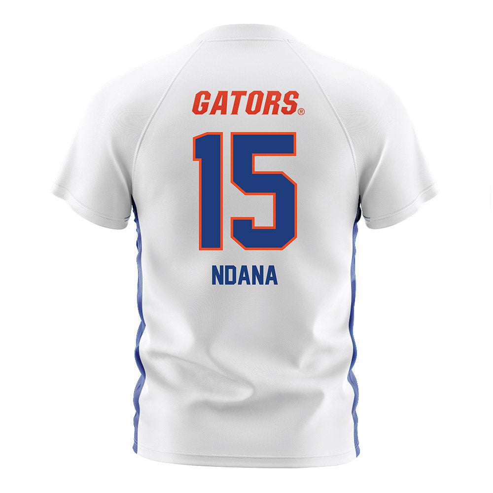 Florida - NCAA Women's Soccer : Conamora Ndana - White Soccer Jersey-1