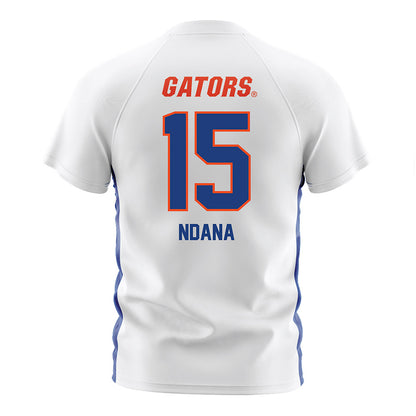 Florida - NCAA Women's Soccer : Conamora Ndana - White Soccer Jersey-1