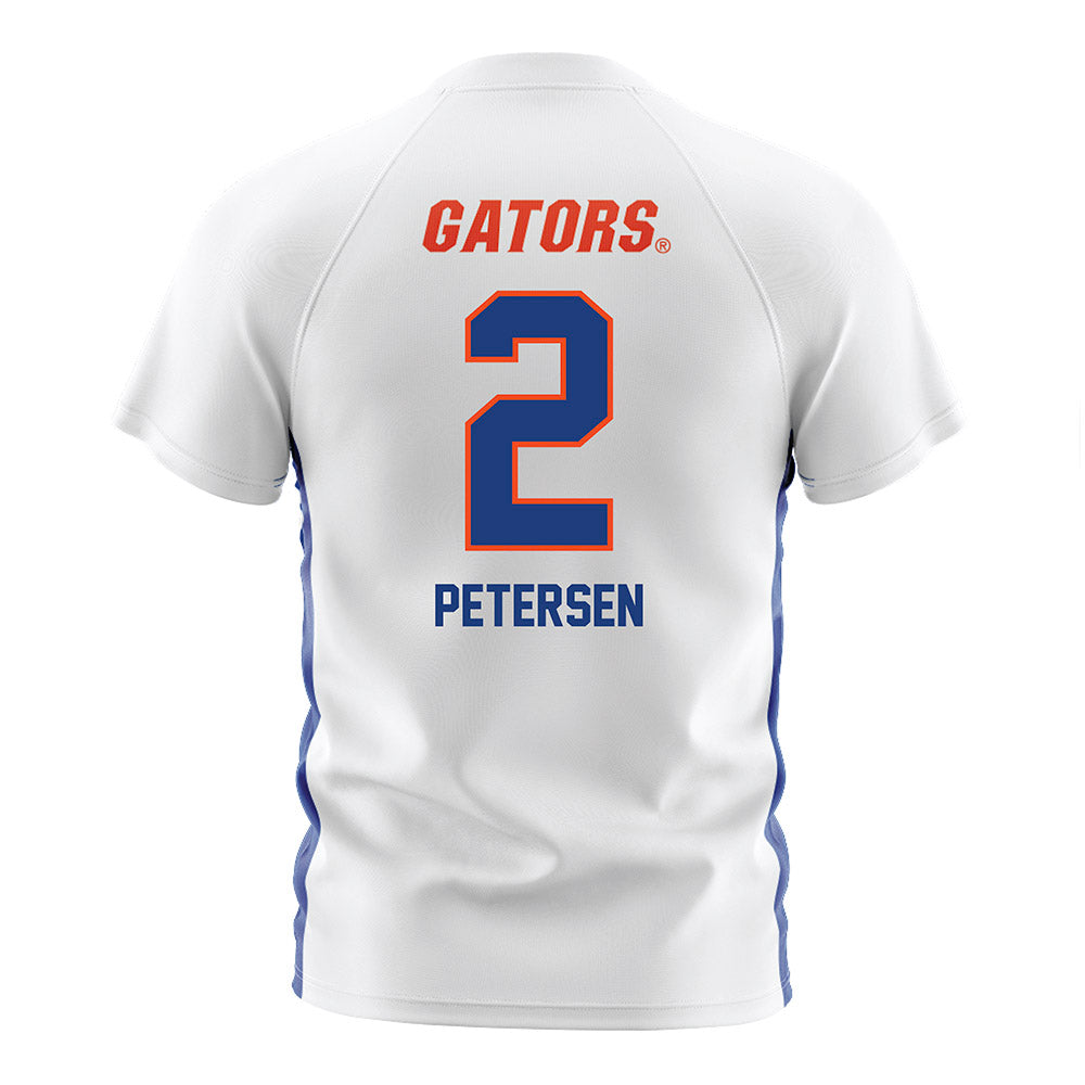 Florida - NCAA Women's Soccer : Ella Petersen - White Soccer Jersey-1