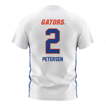 Florida - NCAA Women's Soccer : Ella Petersen - White Soccer Jersey-1