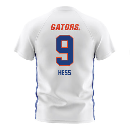 Florida - NCAA Women's Soccer : Addy Hess - White Soccer Jersey-1