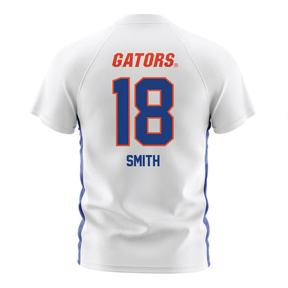 Florida - NCAA Women's Soccer : Kelsey Smith - White Soccer Jersey-1