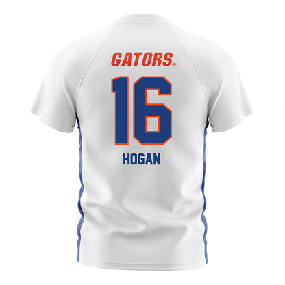 Florida - NCAA Women's Soccer : Courtney Hogan - White Soccer Jersey-1