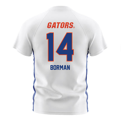 Florida - NCAA Women's Soccer : Tatum Borman - White Soccer Jersey-1