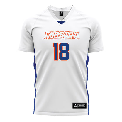 Florida - NCAA Women's Soccer : Kelsey Smith - White Soccer Jersey-0