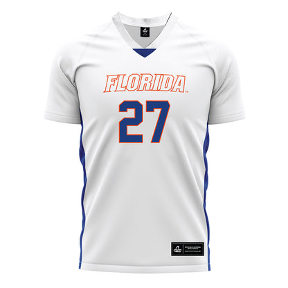 Florida - NCAA Women's Soccer : Norah Abbott - White Soccer Jersey-0