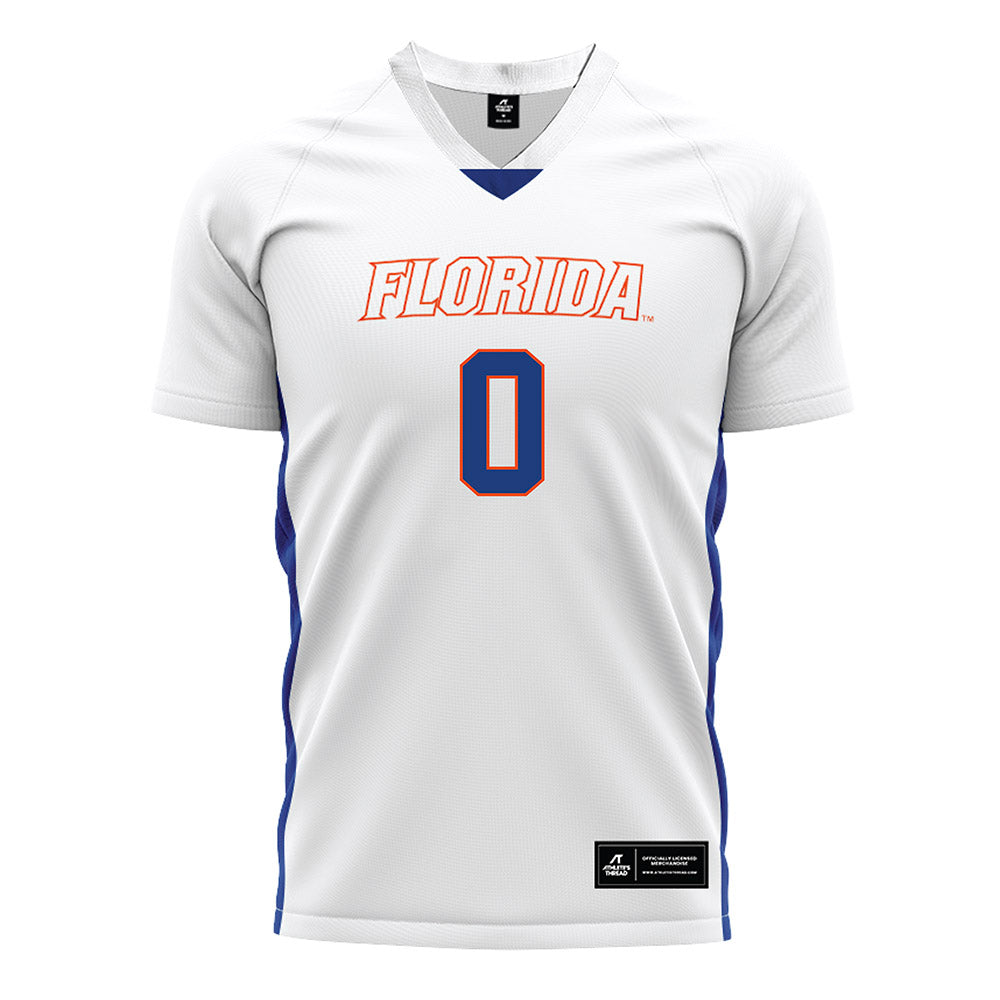 Florida - NCAA Women's Soccer : Paloma Pe�a - White Soccer Jersey-0