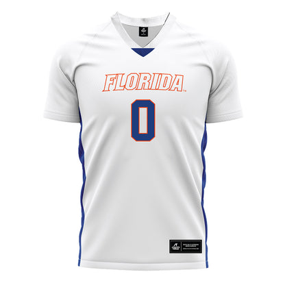 Florida - NCAA Women's Soccer : Paloma Pe�a - White Soccer Jersey-0