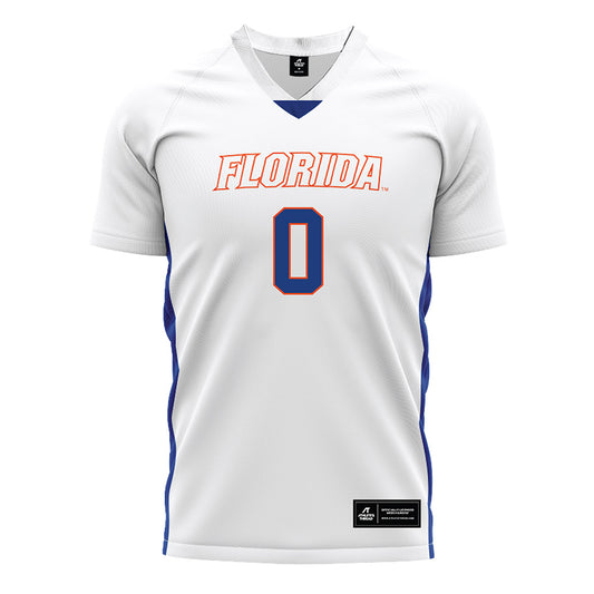 Florida - NCAA Women's Soccer : Paloma Pe�a - White Soccer Jersey-0