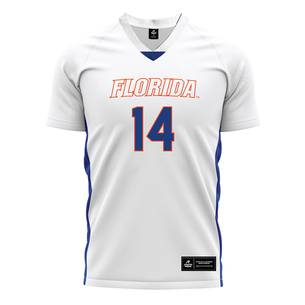 Florida - NCAA Women's Soccer : Tatum Borman - White Soccer Jersey-0