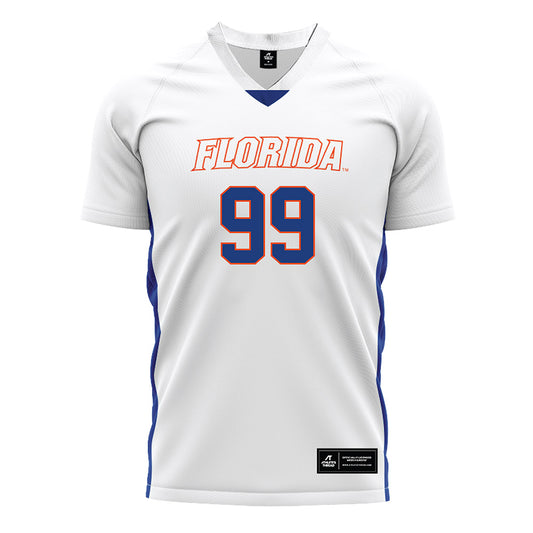 Florida - NCAA Women's Soccer : Katie Johnston - White Soccer Jersey-0