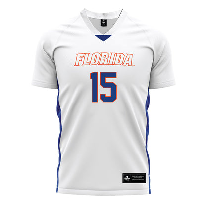 Florida - NCAA Women's Soccer : Conamora Ndana - White Soccer Jersey-0