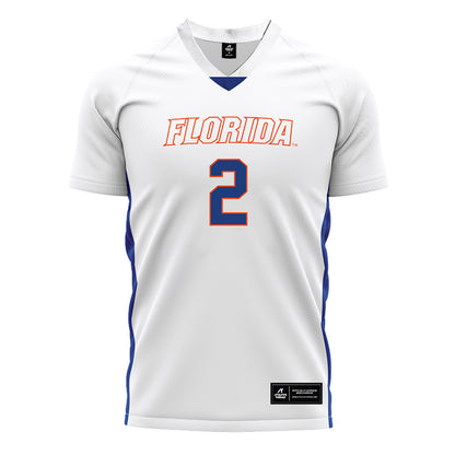 Florida - NCAA Women's Soccer : Ella Petersen - White Soccer Jersey-0