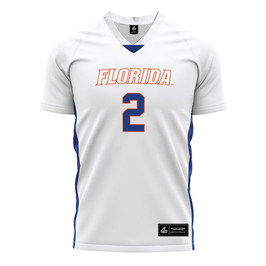 Florida - NCAA Women's Soccer : Ella Petersen - White Soccer Jersey-0