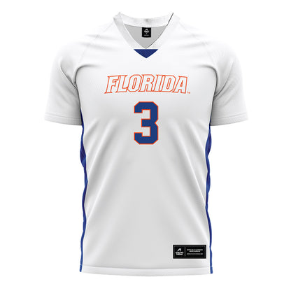 Florida - NCAA Women's Soccer : Kyra Taylor - White Soccer Jersey-0