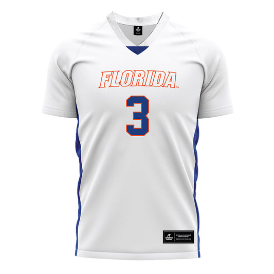Florida - NCAA Women's Soccer : Kyra Taylor - White Soccer Jersey-0