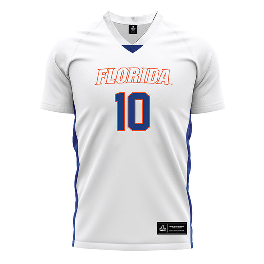 Florida - NCAA Women's Soccer : Adia Symmonds - White Soccer Jersey-0