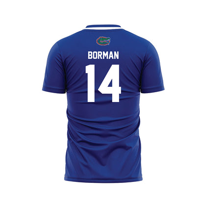 Florida - NCAA Women's Soccer : Tatum Borman - Royal Soccer Jersey-1