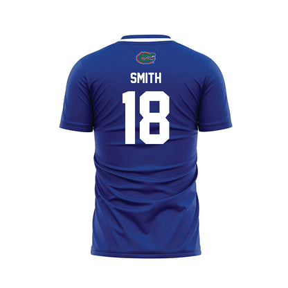 Florida - NCAA Women's Soccer : Kelsey Smith - Royal Soccer Jersey-1