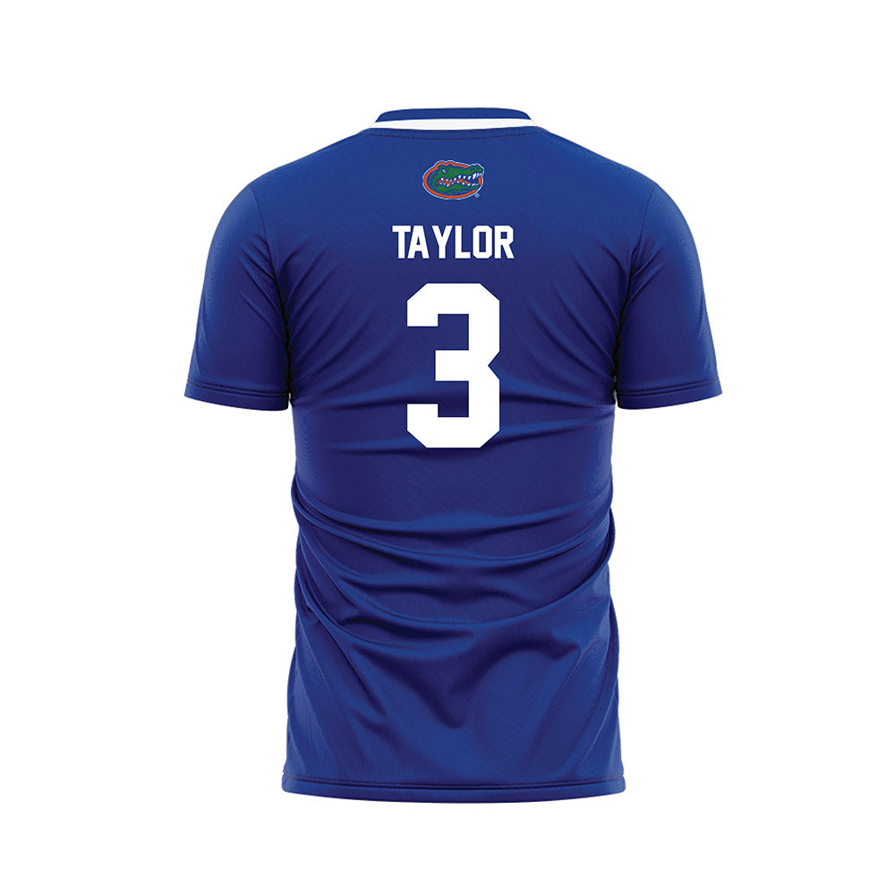Florida - NCAA Women's Soccer : Kyra Taylor - Royal Soccer Jersey-1