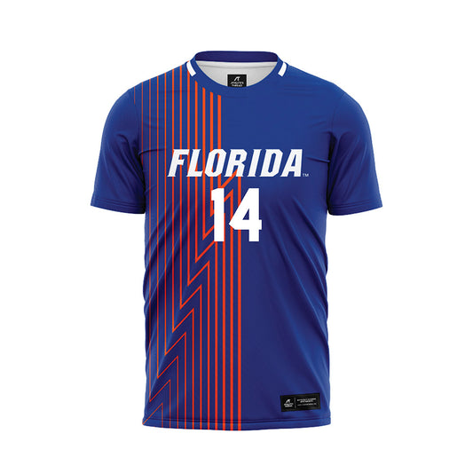 Florida - NCAA Women's Soccer : Tatum Borman - Royal Soccer Jersey-0
