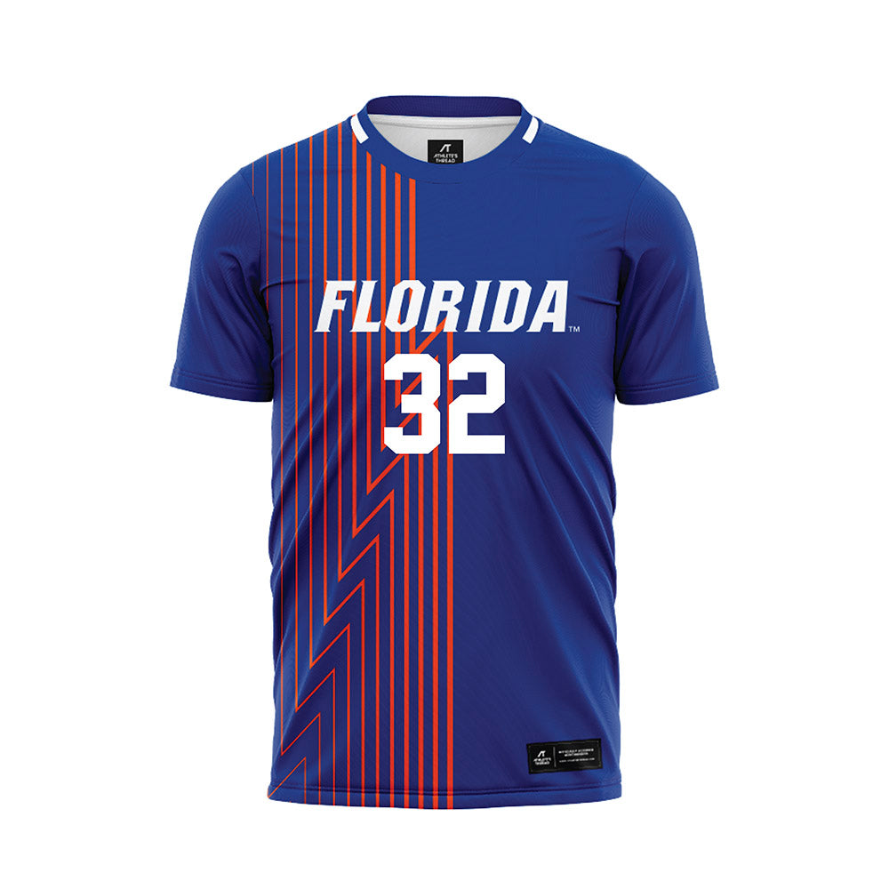Florida - NCAA Women's Soccer : Nylah Norris - Royal Soccer Jersey-0