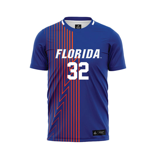 Florida - NCAA Women's Soccer : Nylah Norris - Royal Soccer Jersey-0