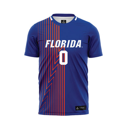 Florida - NCAA Women's Soccer : Paloma Pe�a - Royal Soccer Jersey-0