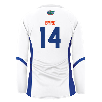 Florida - NCAA Women's Volleyball : Jordyn Byrd - White Volleyball Jersey-1