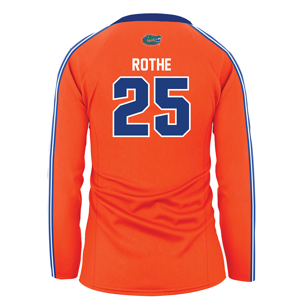Florida - NCAA Women's Volleyball : Alec Rothe - Orange Volleyball Jersey-1