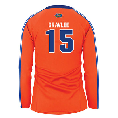 Florida - NCAA Women's Volleyball : Madi Gravlee - Orange Volleyball Jersey