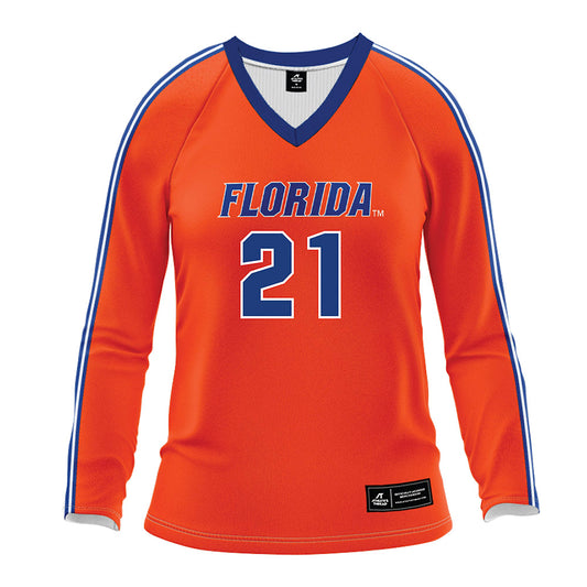 Florida - NCAA Women's Volleyball : Isabella Lee - Orange Volleyball Jersey-0