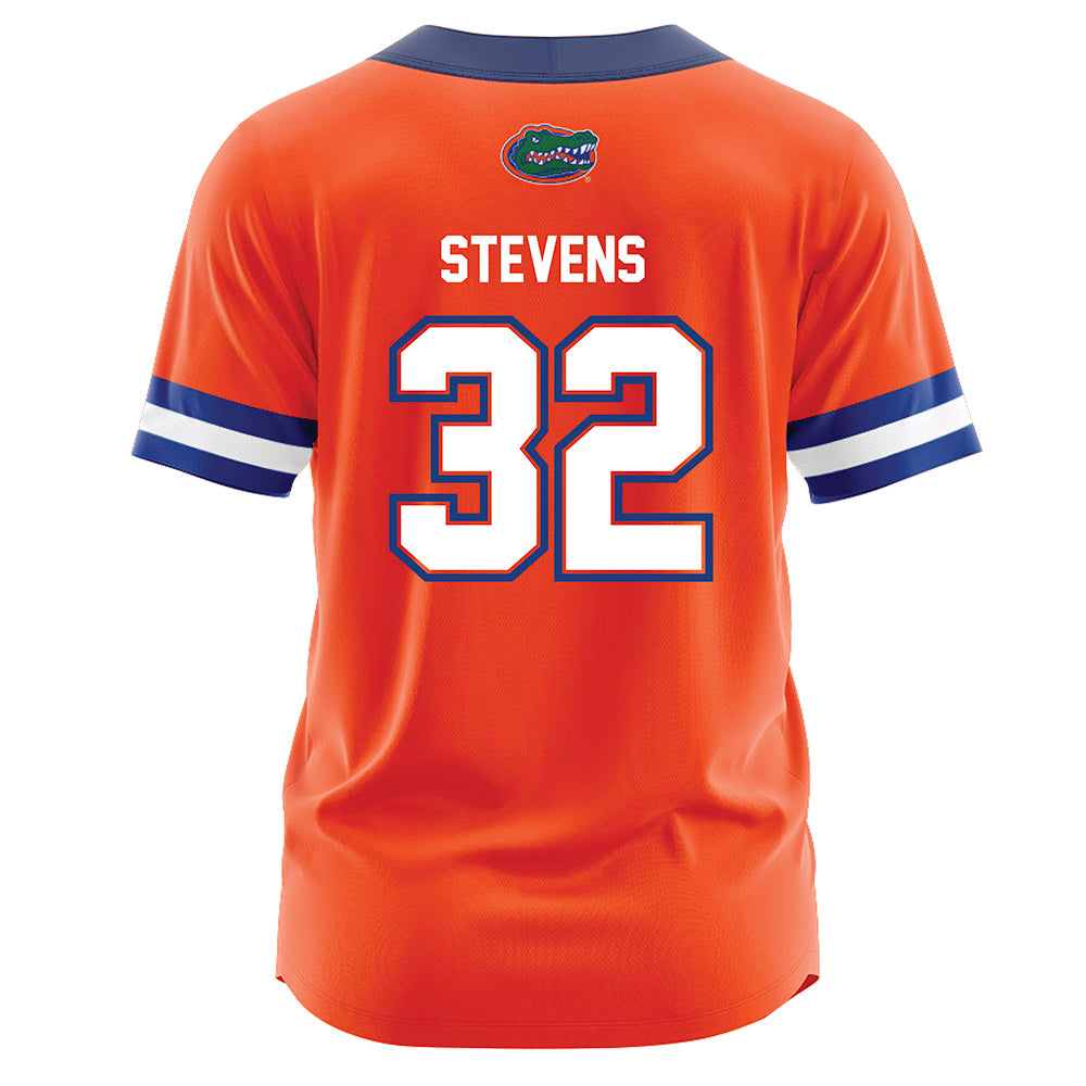 Florida - NCAA Softball : Leah Stevens - Orange Jersey-1