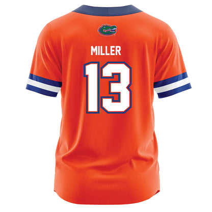 Florida - NCAA Softball : Olivia Miller - Orange Jersey-1
