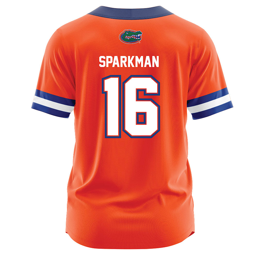 Florida - NCAA Softball : Allison Sparkman - Orange Jersey-1
