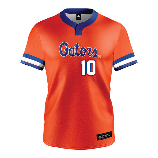 Florida - NCAA Softball : Gabrielle Comia - Orange Jersey-0