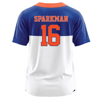 Florida - NCAA Softball : Allison Sparkman - White Jersey-1