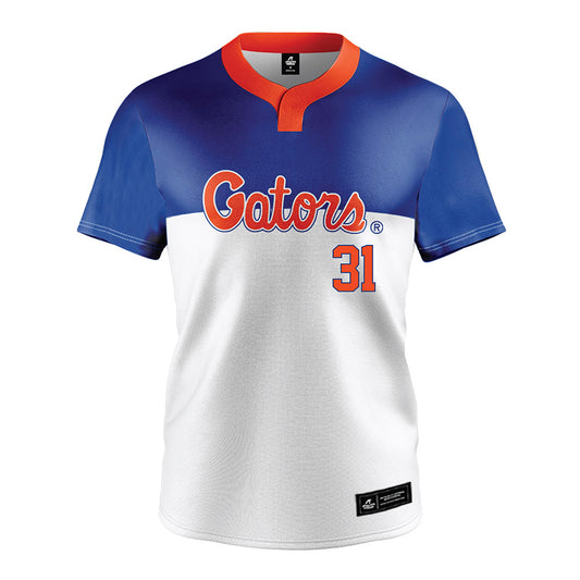 Florida - NCAA Softball : Kenleigh Cahalan - White Jersey