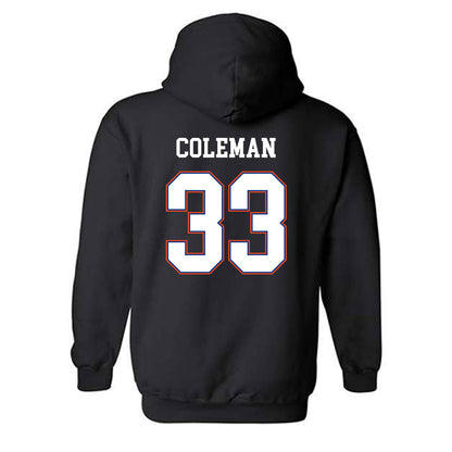 Florida - NCAA Football : DJ Coleman - Replica Shersey Hooded Sweatshirt-1