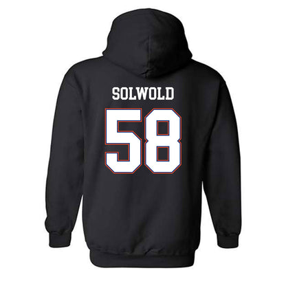 Florida - NCAA Football : Hunter Solwold - Replica Shersey Hooded Sweatshirt-1