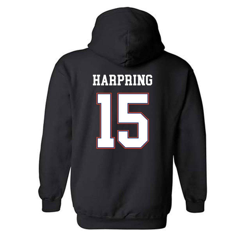 Florida - NCAA Football : Luke Harpring - Replica Shersey Hooded Sweatshirt-1