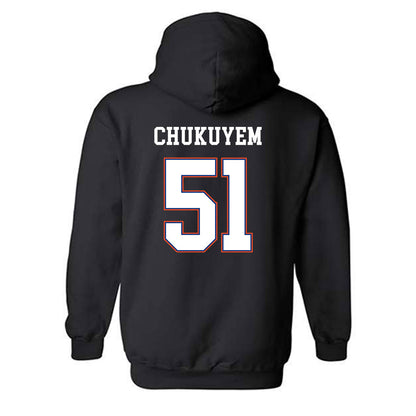 Florida - NCAA Football : Tyler Chukuyem - Replica Shersey Hooded Sweatshirt-1